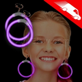 Glow Earrings Purple